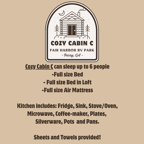 Cozy Cabin C