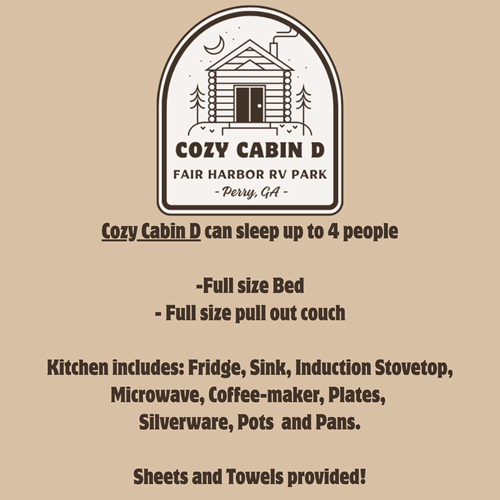 COZY CABIN D